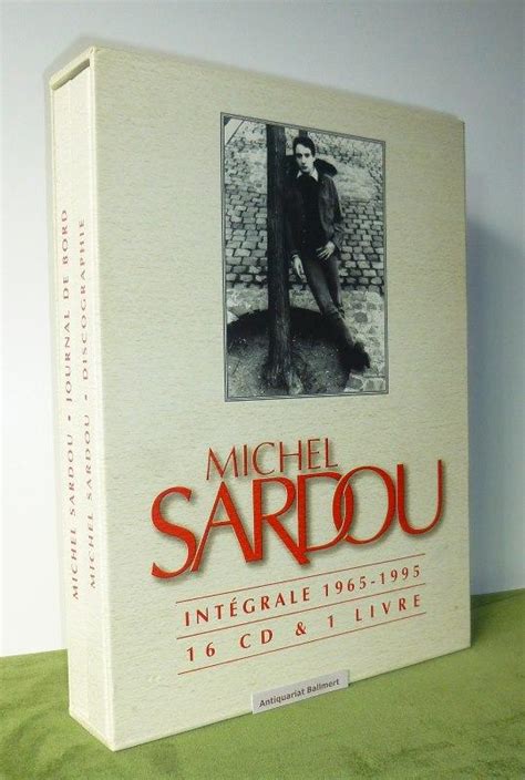 Michel Sardou Integrale Cds Discographie U Livre