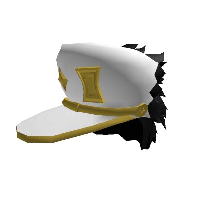 White Anime Conductor Hat Roblox Item Rolimon S