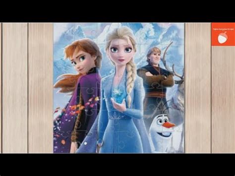 ELSA ANNA KRISTOF OLAF FROZEN DISNEY PUZZLES YouTube