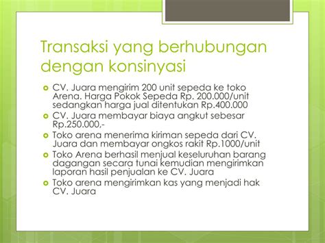 PPT - PENJUALAN KONSINYASI PowerPoint Presentation, free download - ID ...