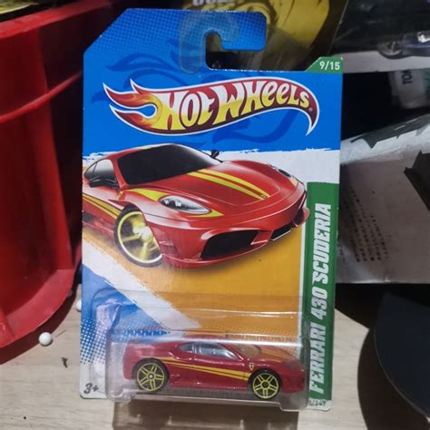 MERAH Hot Wheels Ferrari 430 Scuderia Treasure Hunts 2012 Red Shopee Philippines