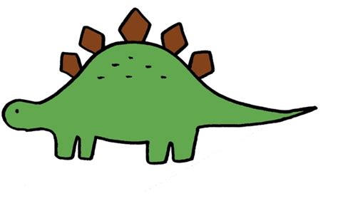 Stegosaurus Clip Art