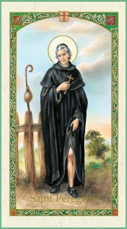 About St. Peregrine - Patron Saint Article