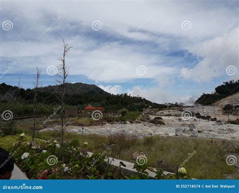 Around Sikidang Crater Dieng Plateau Banjarnegara Central Java