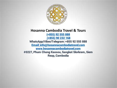 PPT Explore Enchanting Siem Reap With Top Cambodia Tour Packages