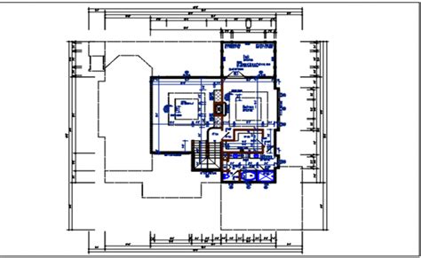 Architecture House Plan Design AutoCAD File - Cadbull