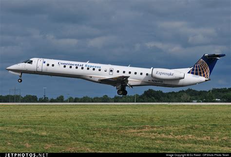 N36915 Embraer ERJ 145LR Continental Express ExpressJet Airlines