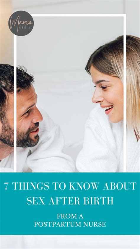 8 Things You Should Know About Postpartum Sex Artofit