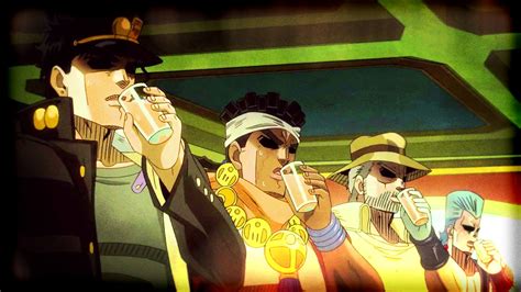 Jotaro Kujo P Jojos Bizarre Adventure Joseph Joestar Muhammad