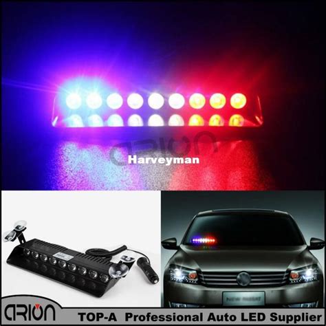 W Windshield Led Strobe Light S Viper Car Flash Signal Emergency