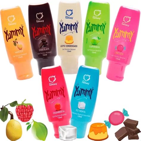 Kit Gel Térmico Beijável Yummy Sexo Oral Seios Ponto G Anal MercadoLivre
