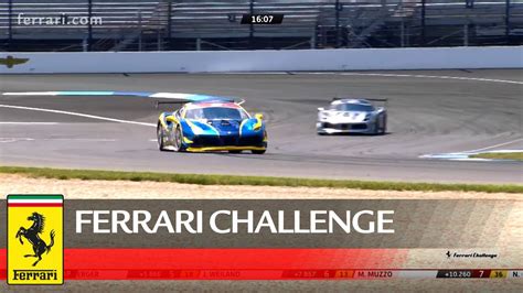 Ferrari Challenge North America Indianapolis Trofeo Pirelli Race