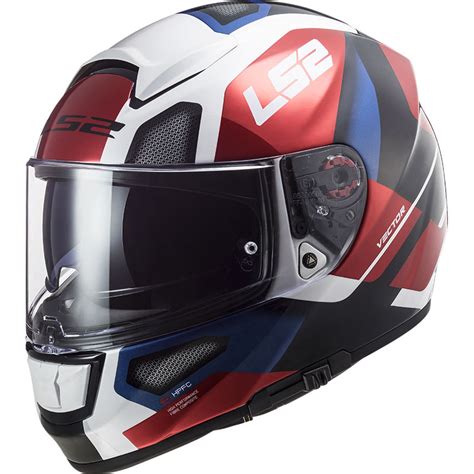 Ls2 Ff397 Vector Evo Automat Helmet White Red LS2-103973832 Full Face ...