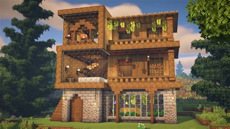 Minecraft How To Build A Ultimate Wooden Modern House Artofit