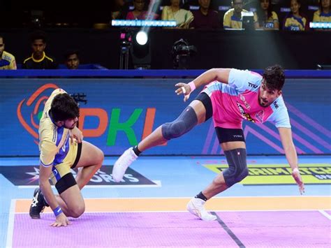 Pkl Tamil Thalaivas Fightback Clinch Thrilling Draw Against Jaipur