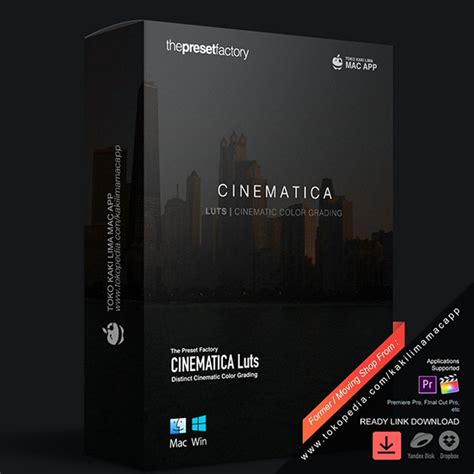 Jual The Presetfactory Cinematica Luts Shopee Indonesia