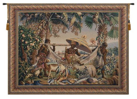 King Borne Belgian Traditional Art Tapestry Wall Hanging H X W