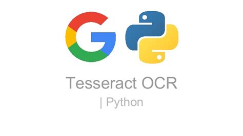 Tesseract OCR In Python With Pytesseract AndOpenCV Atelier Yuwa Ciao Jp