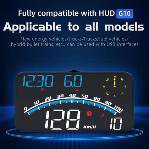 Buy Qfansi GPS Digital Speedometer Car Head Up Display HUD Odometer