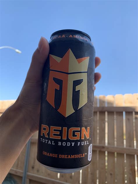 Reign Orange Dreamsicle Thoughts Renergydrinks