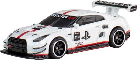 Amazon ホットウィール Hot Wheels ポップカルチャー グランツーリスモ 日産GT R NISMO GT 乗り物おもちゃ ミニカー 歳から ホワイト HVJ