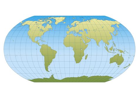 Mercator Projection Vs Robinson Projection