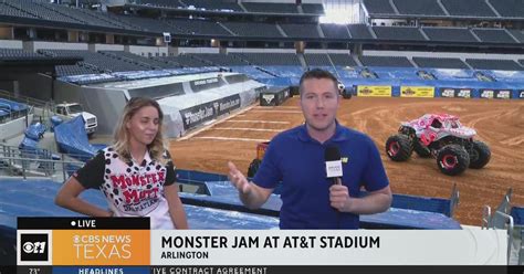 Monster Jam comes to AT&T Stadium - CBS Texas