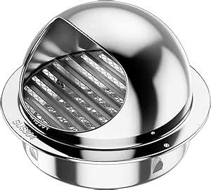 Amazon PALE Stainless Steel Exhaust Valve Exterior Wall Vent