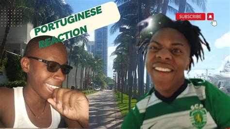 Ishowspeed Portuginiese Official Music Video Reaction Ishowspeed