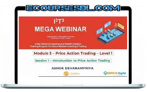 Webinar Module The Price Action Trading Level With Ashok