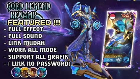 UPDATE Script Gord Legend No Password Full Effect Voice Patch