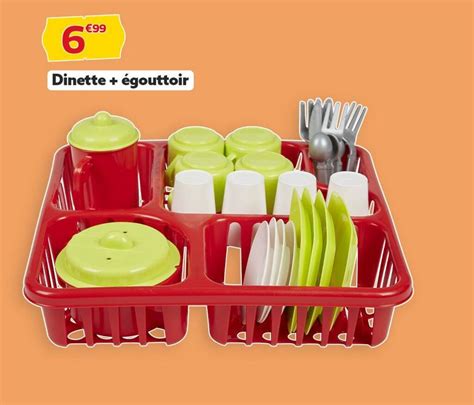 Promo Dinette égouttoir chez Gifi