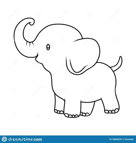 Baby Elephant Drawings For Kids