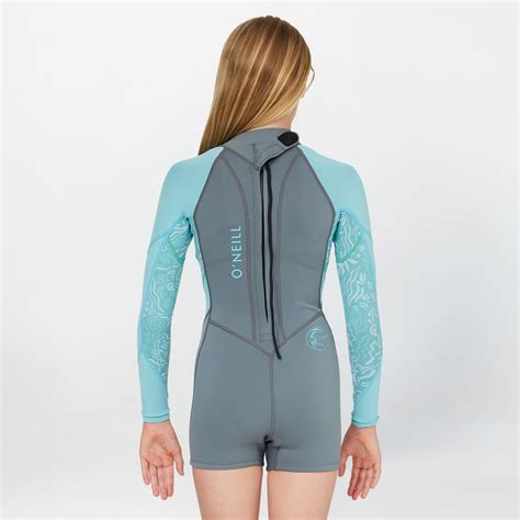 ONEILL GIRLS BAHIA BZ LS MID SPRING 2MM - TIDEPOOL – Whangamata Surf Shop