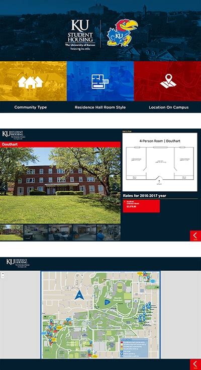 University of Kansas Interactive Signage | Housing Selection Board
