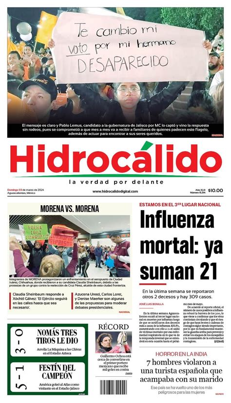 Hidrocálido 3 de marzo de 2024 Periodico Hidrocalido Digital