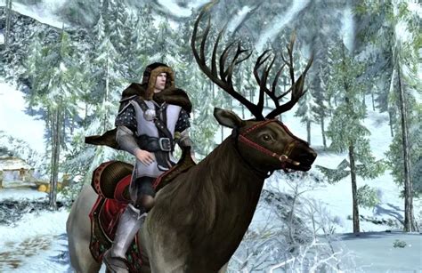 Lotro Elk Of Festive Spirit Hobbit Presents Yule Mount