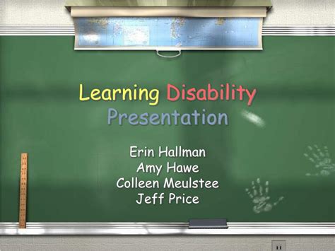 Ppt Learning Disability Presentation Powerpoint Presentation Free