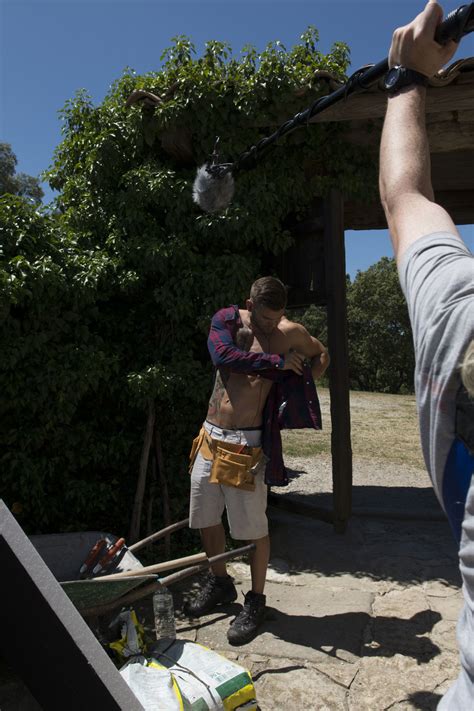 European Pornstars Posing Sunbathing Naked In A Behind The Scenes