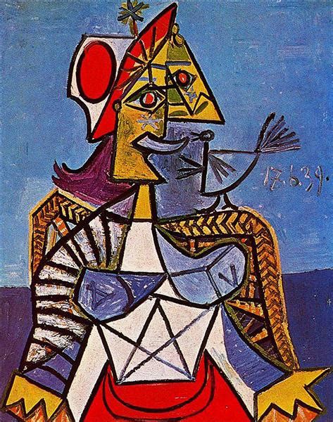 Seated Woman 1939 Pablo Picasso