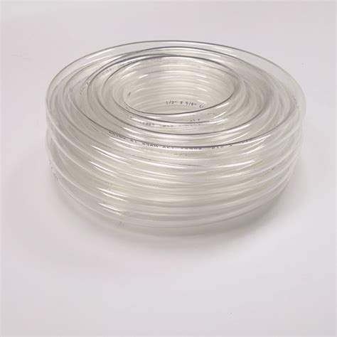 Flexible Transparent Conduit PVC Clear Air Gas Tube Hose With Anti