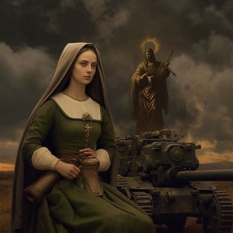 The Catholic Defender St Barbara Patron Of Artillery