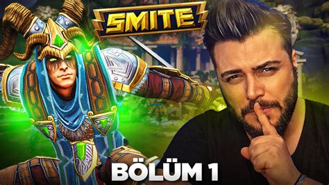 İLK DEFA FPS MODU LOL OYNADIM EKİPLE SMITE BÖLÜM 1 YouTube