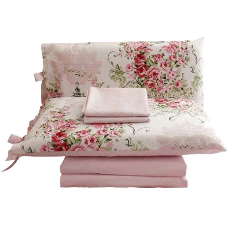 Fadfay Shabby Floral Bedding Set Queen Size Sheet Set Piece Premium