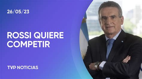 Agustín Rossi lanzará su precandidatura el próximo lunes YouTube