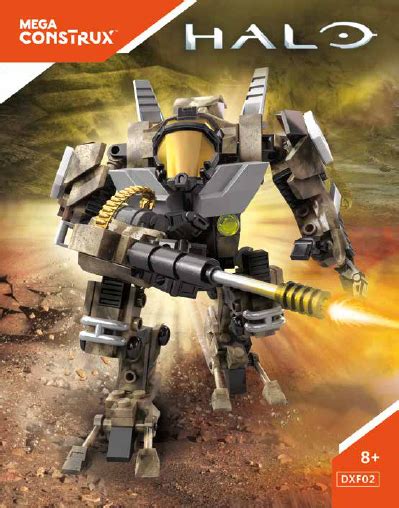 Handleiding Mega Construx Set DXF02 Halo Desert Sniper Cyclops