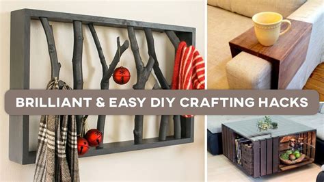 Brilliant And Easy Diy Crafting Hacks Youtube