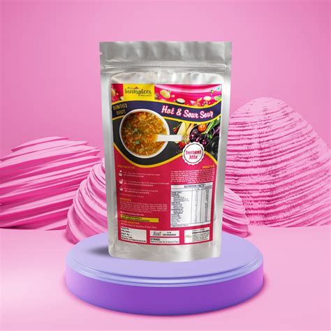 Innospices Red Hot And Sour Soup Instant Mix For Add Water Packaging Size 100 Gm Pouch At Rs