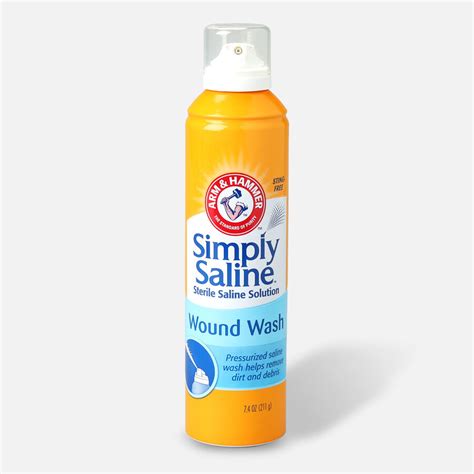 Simply Saline Wound Wash Sterile Solution Spray, 7.1 fl oz.