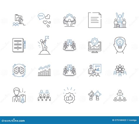 Quality Control Outline Icons Collection Quality Control Assurance